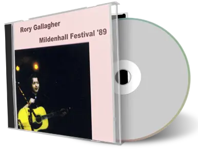 Artwork Cover of Rory Gallagher 1989-08-05 CD Mildenhall Audience