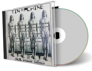 Artwork Cover of Tin Machine 1991-10-14 CD Offenbach Audience