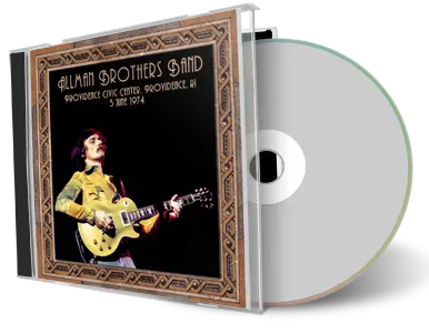 Artwork Cover of Allman Brothers Band 1974-06-05 CD Providence Audience