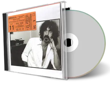 Artwork Cover of Frank Zappa 1971-10-11 CD Carnegie Hall Audience
