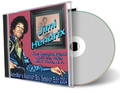 Artwork Cover of Jimi Hendrix 1969-04-22 CD The Mannish Boy Sessions Soundboard