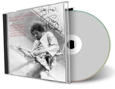 Artwork Cover of Jimi Hendrix Compilation CD 2 Giants Over Paris Soundboard
