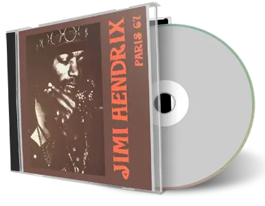 Artwork Cover of Jimi Hendrix Compilation CD Paris 67 Soundboard