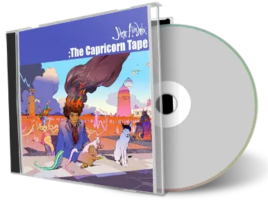 Artwork Cover of Jimi Hendrix Compilation CD The Capricorn Tape 1968 1970 Soundboard