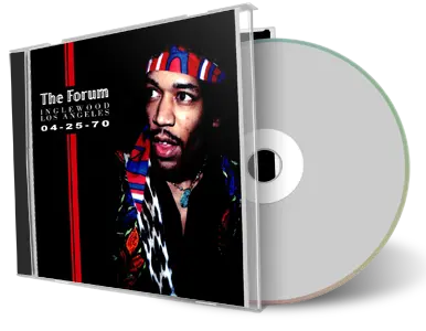 Artwork Cover of Jimi Hendrix Compilation CD The Forum 1970 Audience