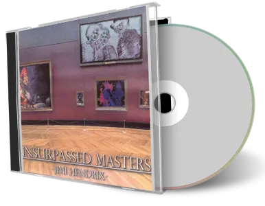 Artwork Cover of Jimi Hendrix Compilation CD Unsurpassed Masters 1969 1970 Soundboard