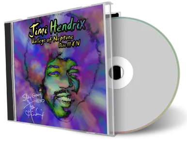 Artwork Cover of Jimi Hendrix Compilation CD Valleys Of Neptune 1970 Soundboard
