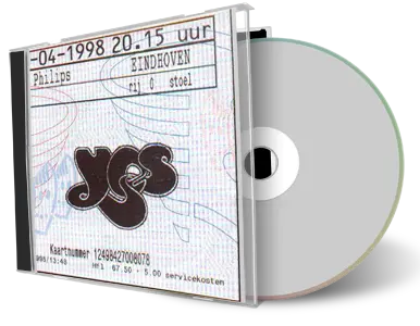 Artwork Cover of Yes 1998-04-11 CD Eindhoven Audience