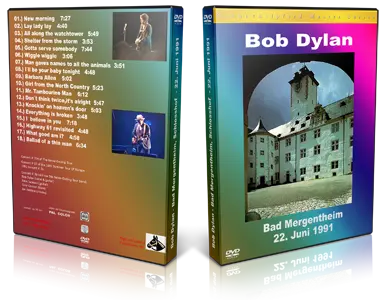 Artwork Cover of Bob Dylan 1991-06-22 DVD Bad Mergentheim Audience