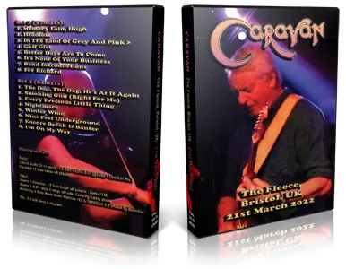 Artwork Cover of Caravan 2022-03-21 DVD Bristol Audience