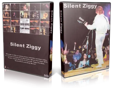 Artwork Cover of David Bowie 1972-06-21 DVD Silent Ziggy Proshot