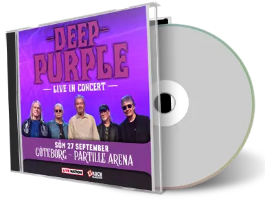 Artwork Cover of Deep Purple 2022-10-04 CD Partille Audience
