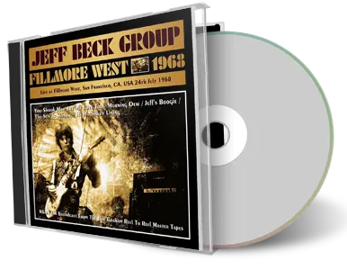 Artwork Cover of Jeff Beck Group 1968-07-24 CD San Francisco Soundboard