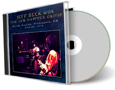 Artwork Cover of Jeff Beck With The Jan Hammer Group 1976-06-26 CD Minneapolis Soundboard