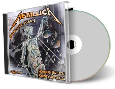 Artwork Cover of Metallica 1989-05-06 CD Sydney Audience