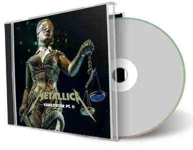 Artwork Cover of Metallica 2012-08-25 CD Vancouver Audience