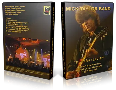 Artwork Cover of Mick Taylor 1997-05-03 DVD Leverkusen Audience