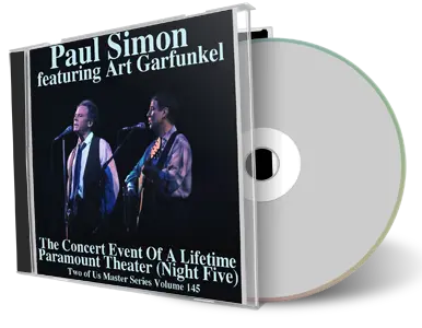 Artwork Cover of Paul Simon With Art Garfunkel 1993-10-05 CD New York City Audience