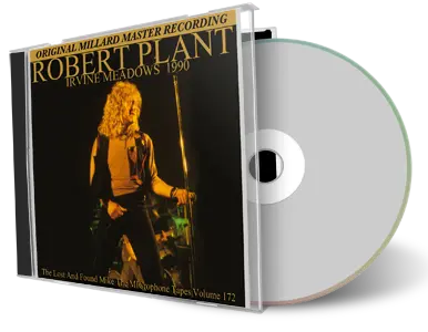 Artwork Cover of Robert Plant 1990-08-10 CD Irvine Audience