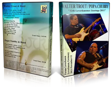 Artwork Cover of Walter Trout 2011-11-11 DVD Leverkusen Proshot