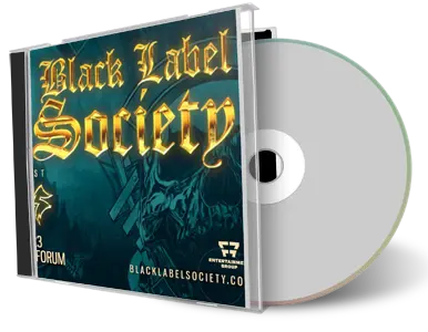 Artwork Cover of Black Label Society 2023-01-20 CD Vancouver Soundboard