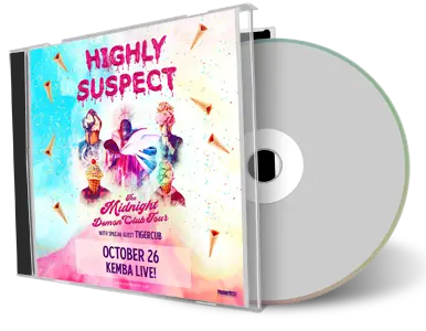 Artwork Cover of Highly Suspect 2022-10-26 CD Columbus Audience