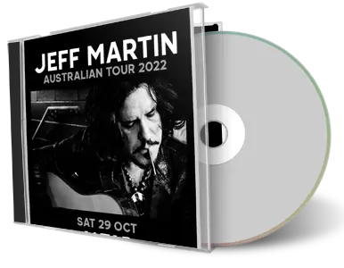 Artwork Cover of Jeff Martin 2022-10-29 CD Tasmania Audience