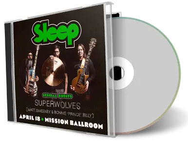 Artwork Cover of Sleep 2022-04-18 CD Denver Audience