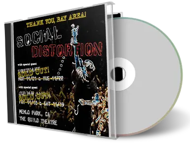 Artwork Cover of Social Distortion 2022-11-21 CD Menlo Park Audience