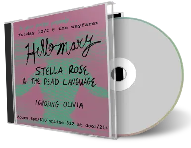 Artwork Cover of Stella Rose 2022-12-02 CD Costa Mesa Audience