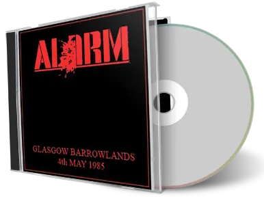 Artwork Cover of The Alarm 1985-05-04 CD Glasgow Audience