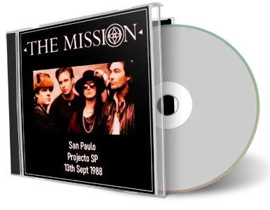 Artwork Cover of The Mission 1988-09-13 CD San Paulo Audience