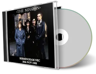 Artwork Cover of The Mission 1988-11-26 CD Birmingham Audience