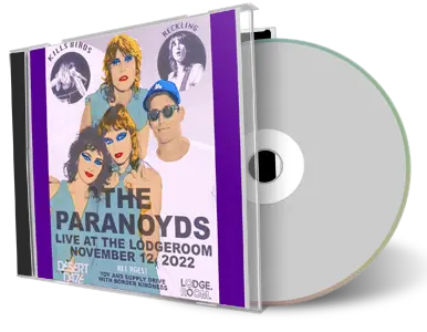 Artwork Cover of The Paranoyds 2022-11-12 CD Los Angeles Audience