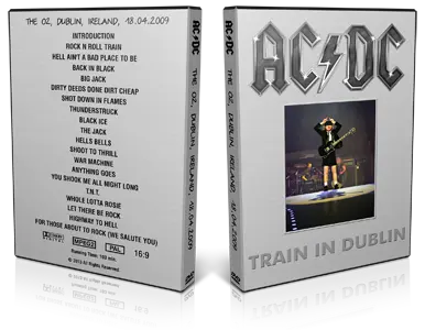 Artwork Cover of ACDC 2009-04-18 DVD Dublin Audience