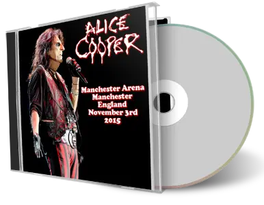 Artwork Cover of Alice Cooper 2015-11-03 CD Manchester Audience