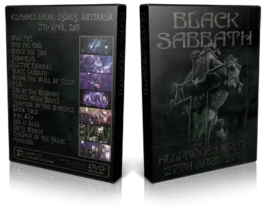 Artwork Cover of Black Sabbath 2013-04-27 DVD Sydney Audience