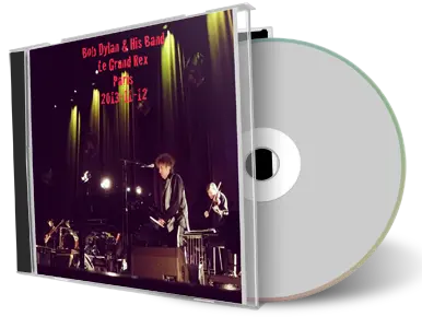 Artwork Cover of Bob Dylan 2013-11-12 CD Paris Audience