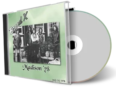 Artwork Cover of Brand X 1978-07-14 CD Madison Audience
