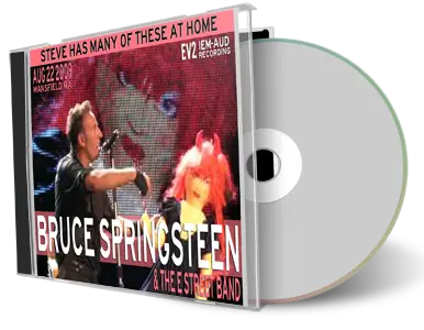 Artwork Cover of Bruce Springsteen 2009-08-22 CD Mansfield Soundboard