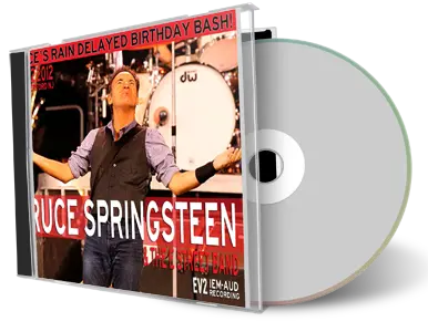 Artwork Cover of Bruce Springsteen 2012-09-22 CD East Rutherford Soundboard