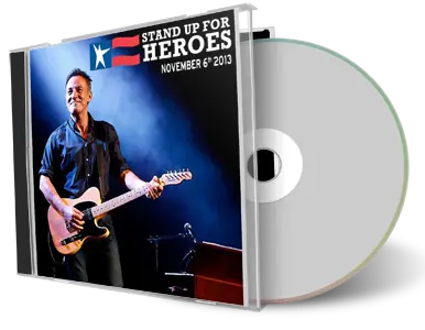 Artwork Cover of Bruce Springsteen 2013-11-06 CD Stand Up for Heroes Soundboard