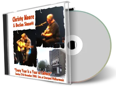 Artwork Cover of Christy Moore 2006-11-12 CD Liverpool Audience