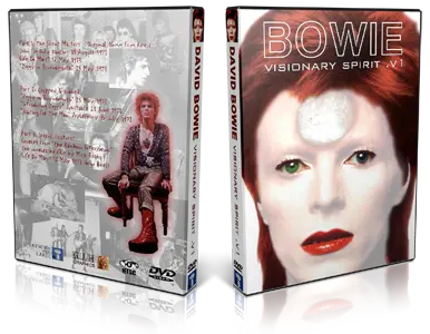 Artwork Cover of David Bowie Compilation DVD Visionary Spirit Volume 1 Proshot