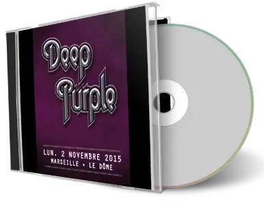 Artwork Cover of Deep Purple 2015-11-02 CD Marseille Audience