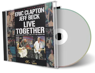 Artwork Cover of Eric Clapton and Jeff Beck 2009-02-21 CD Saitama Audience
