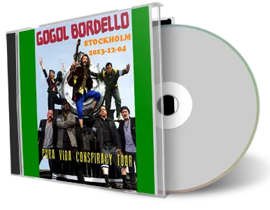 Artwork Cover of Gogol Bordello 2013-12-04 CD Stockholm Audience