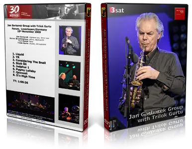 Artwork Cover of Jan Garbarek 2009-11-10 DVD Leverkusen Proshot