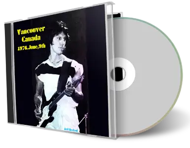 Artwork Cover of Jeff Beck 1976-06-09 CD Vancouver Audience