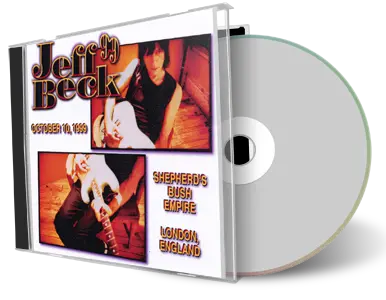 Artwork Cover of Jeff Beck 1999-10-10 CD London Audience